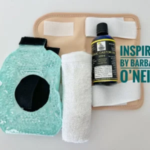 Castor Oil Knee Compress Pack