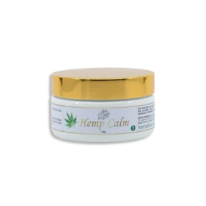 Hemp Calm Rub 100g - With Hemp Seed Oil, Aloe Vera Gel, Macadamia Oil, Jojoba Oil, Cocoa Butter, Organic Shea Butter & Vitamin E