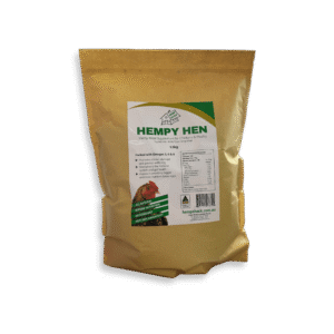 Hempy Hen 1.5kg - Hemp Meal Supplement for Chickens & Poultry