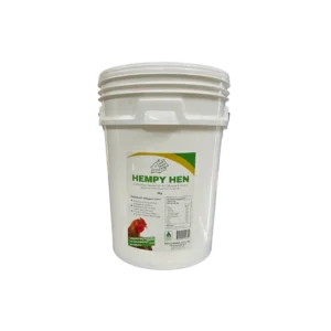 Hempy Hen 5kg Refill Bucket - Hemp Meal Supplement for Chickens & Poultry
