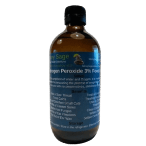 Hydrogen Peroxide Food Grade 3% 500mL