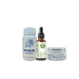 Ultimate Hemp Relief Pack - CB2 Relief, Relief Terpene Drops & Hemp Rub